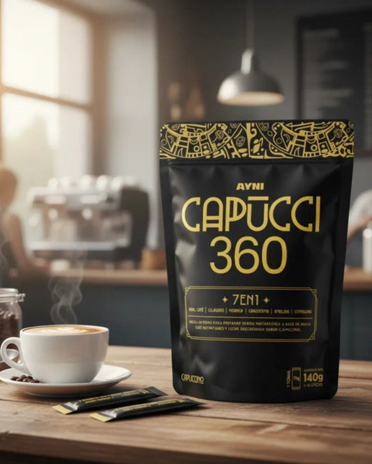 CAPUCCINO CAPUCCI 360 AYNI 7 EN 1 ENERGÍA - ENFOQUE 140GR