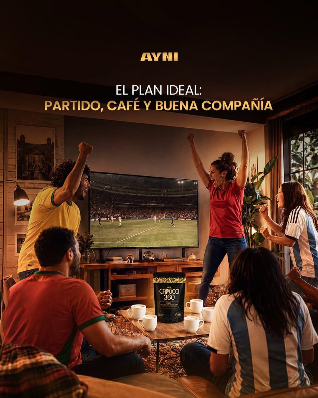 CAPUCCINO CAPUCCI 360 AYNI 7 EN 1 ENERGÍA - ENFOQUE 140GR